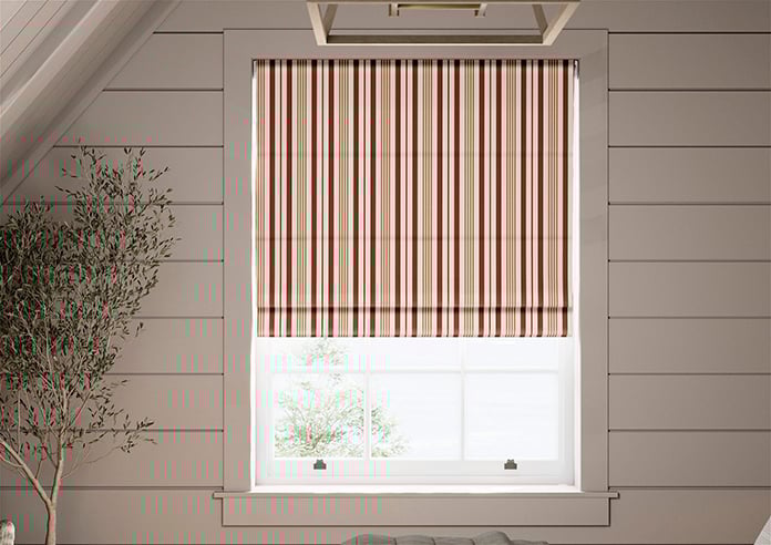 The British Stripe Co. George, Teignbridge No.1 - Twist&Fit Roman Blind - Image 3